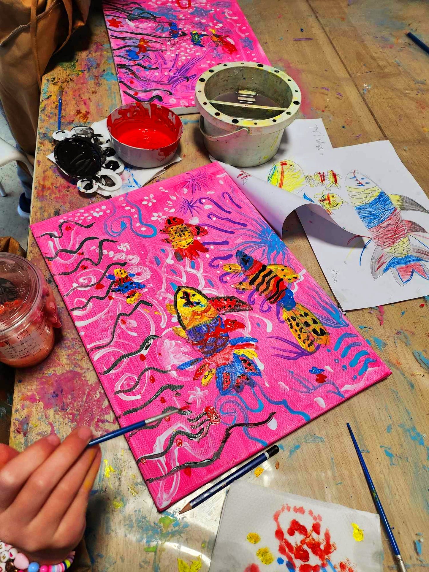 Ages: 4-6 Painting and Drawing Class