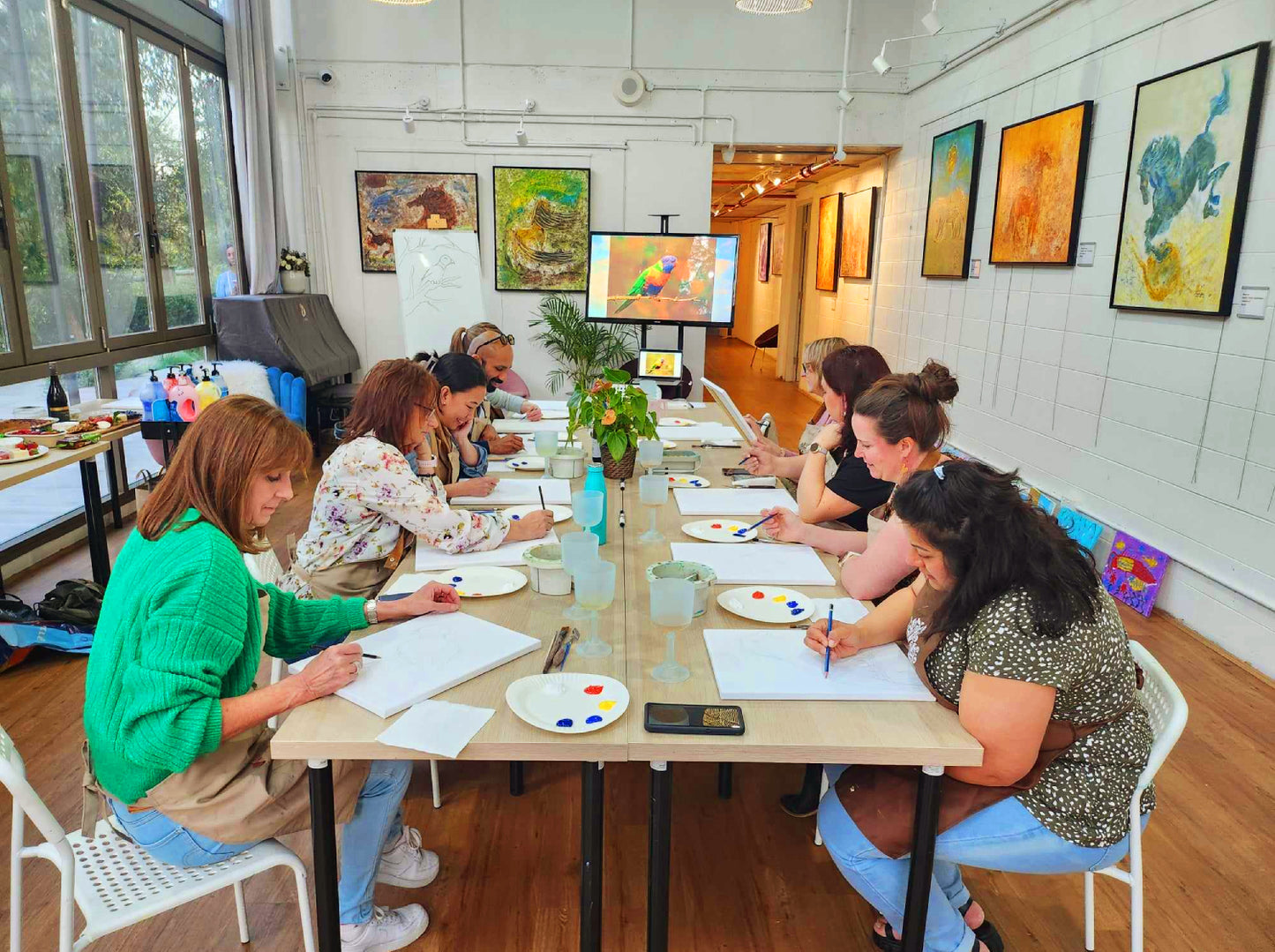 Adult Painting and Drawing Workshop
