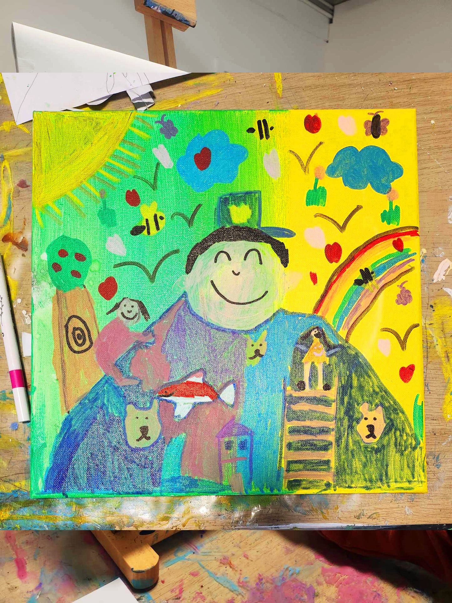 Ages 4-6 Painting and Drawing Class