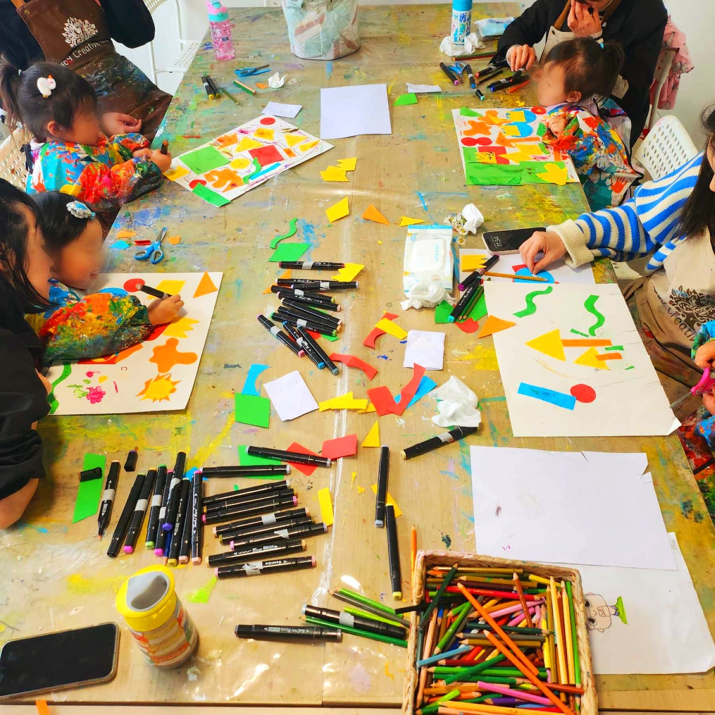 Ages 4-6 Painting and Drawing Class