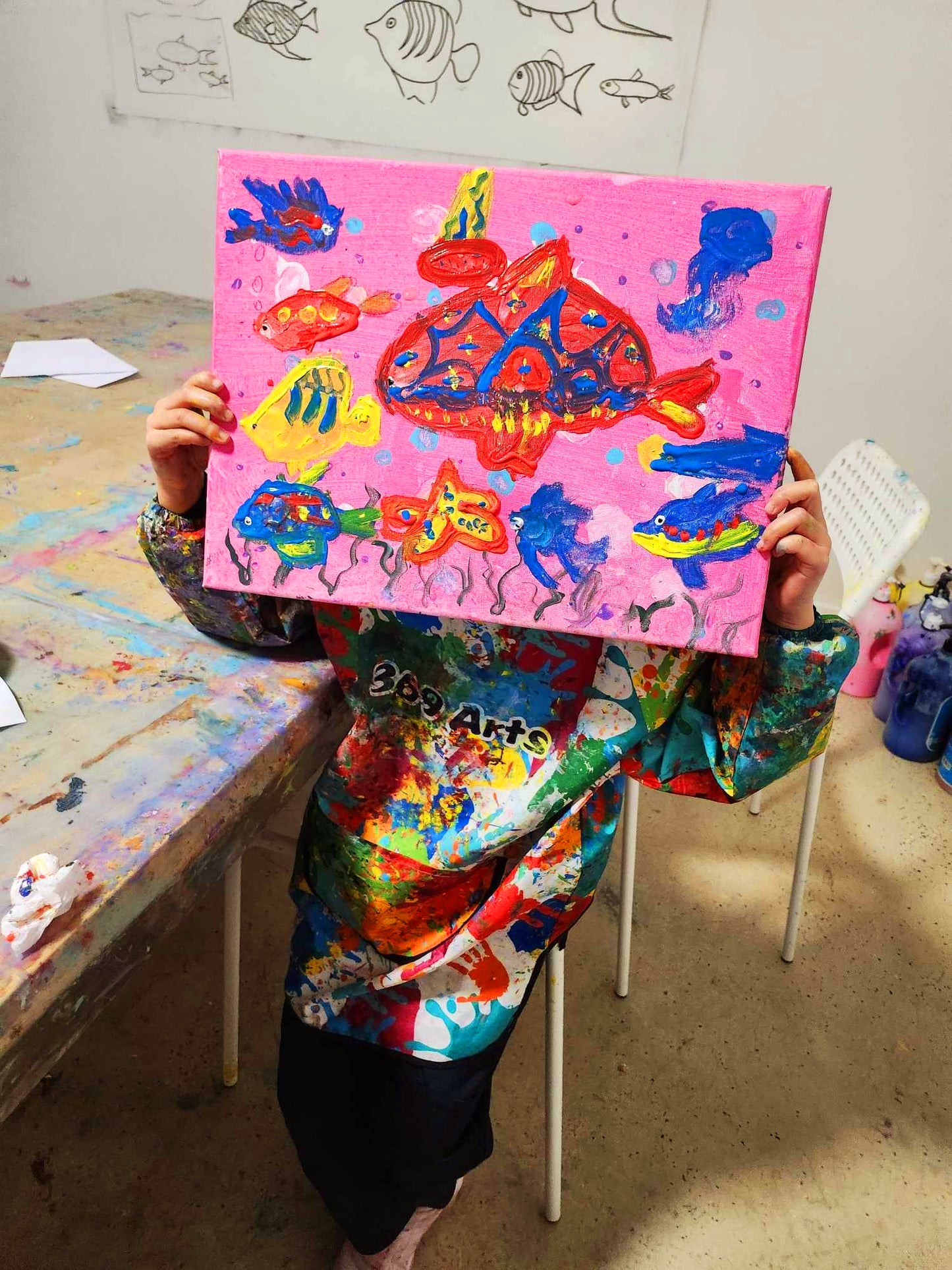 Ages 4-6 Painting and Drawing Class