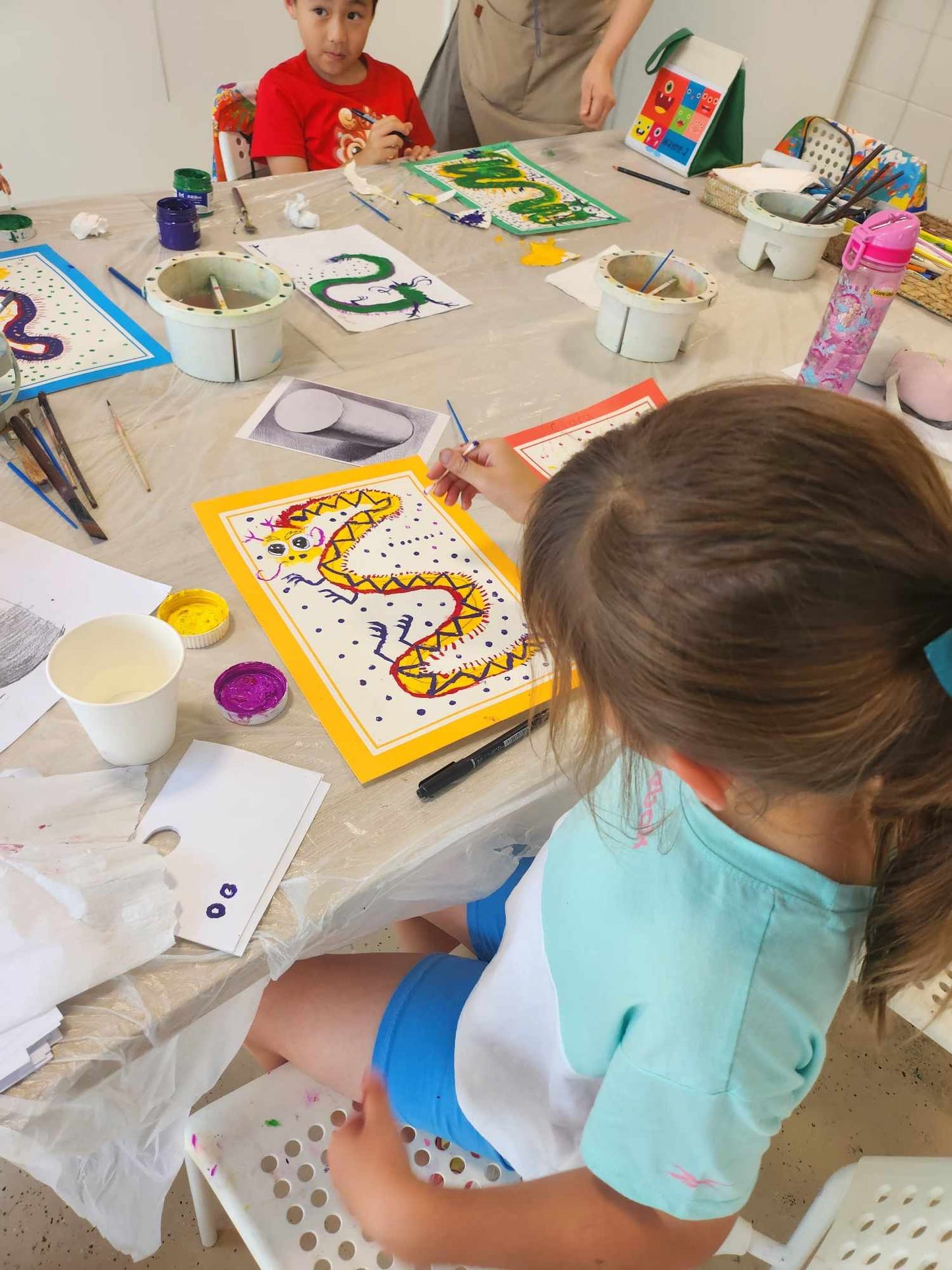 Ages: 7-9 Painting and Drawing Class