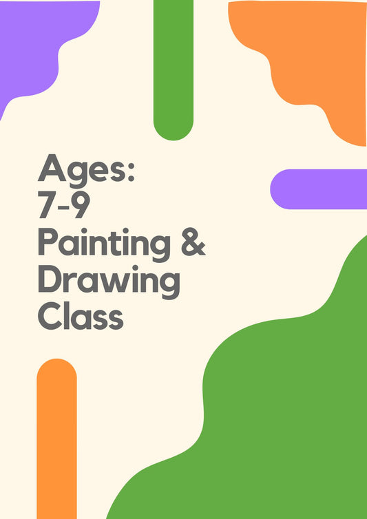 Ages: 7-9 Painting and Drawing Class