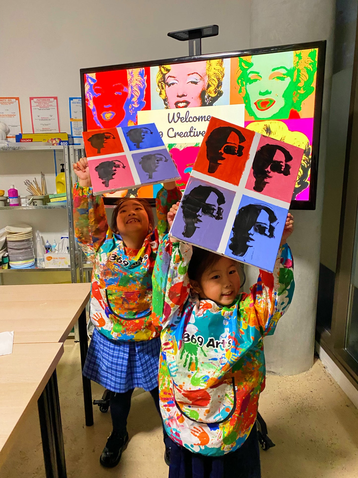 Ages 4-6 Painting and Drawing Class