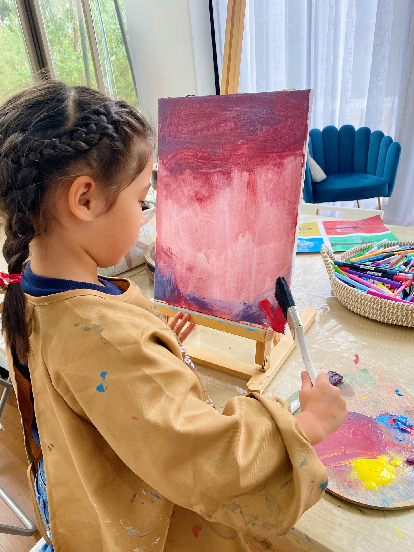 Ages 4-6 Painting and Drawing Class